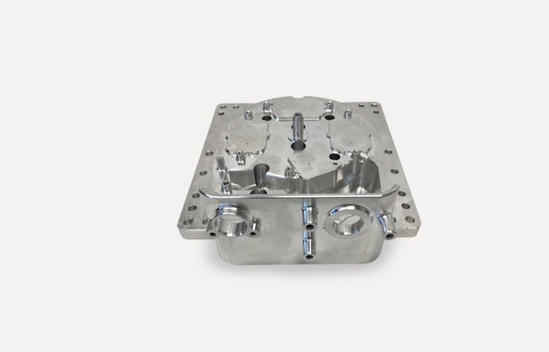 CNC milled part made of high-strength aluminium CNC milled part made of high-strength aluminium